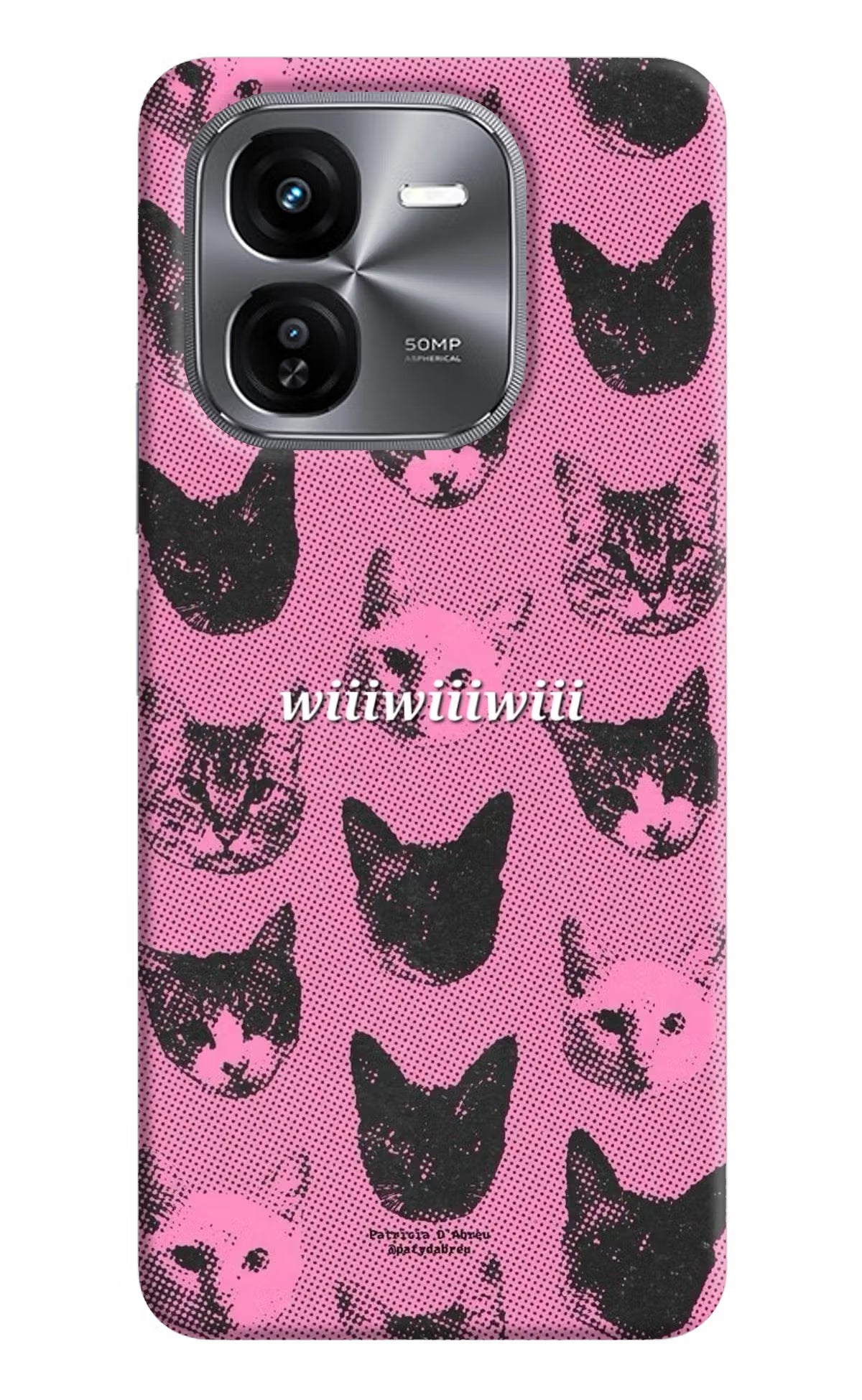 Pink Cats iQOO Z9X Back Cover