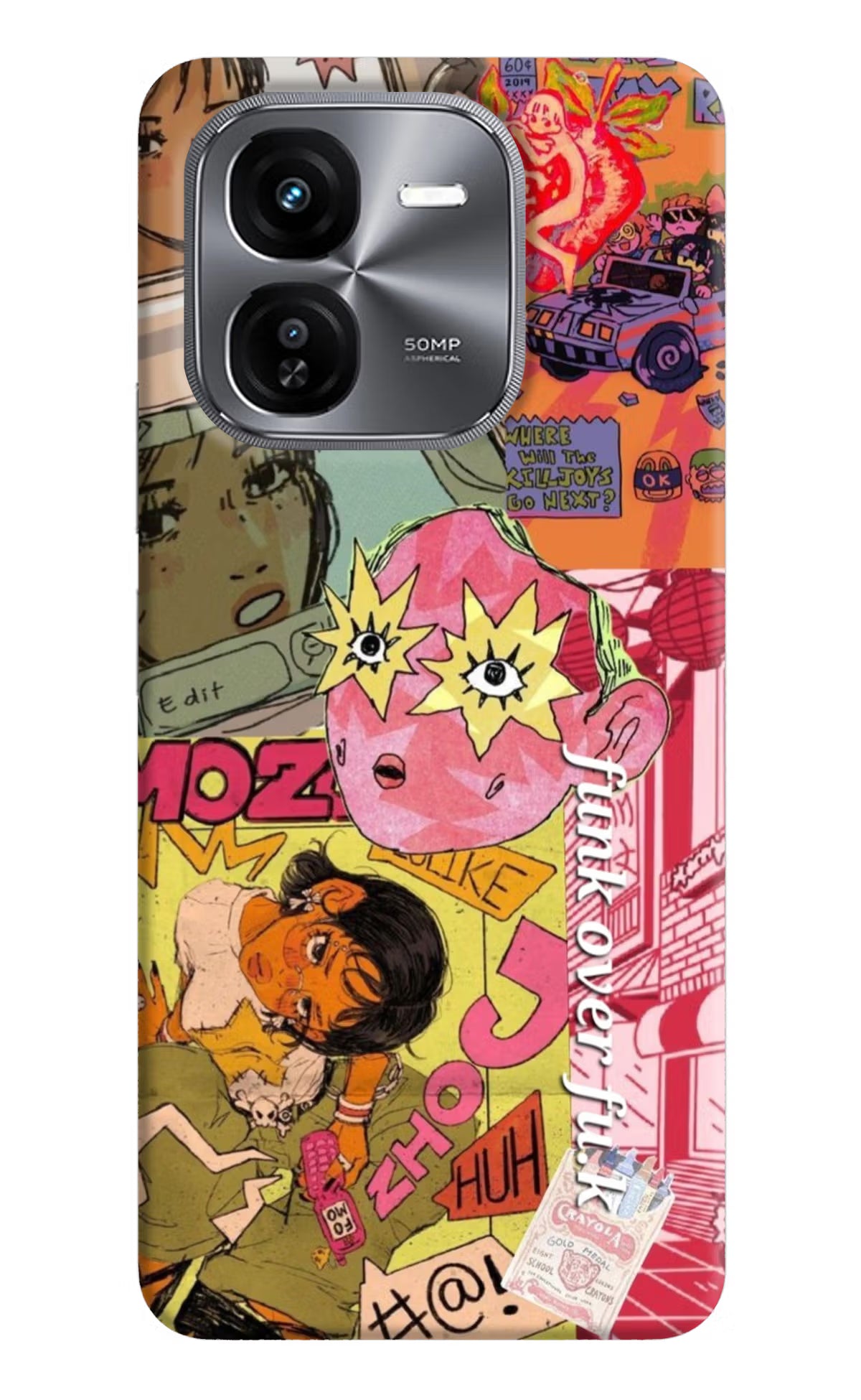Funkover iQOO Z9X Back Cover
