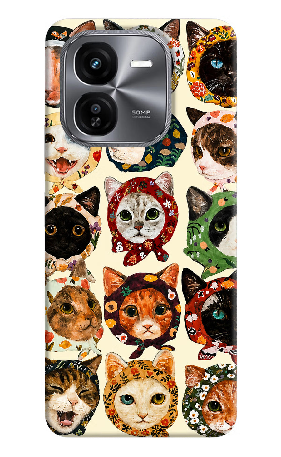 Cool Cat iQOO Z9X Back Cover, Hard case