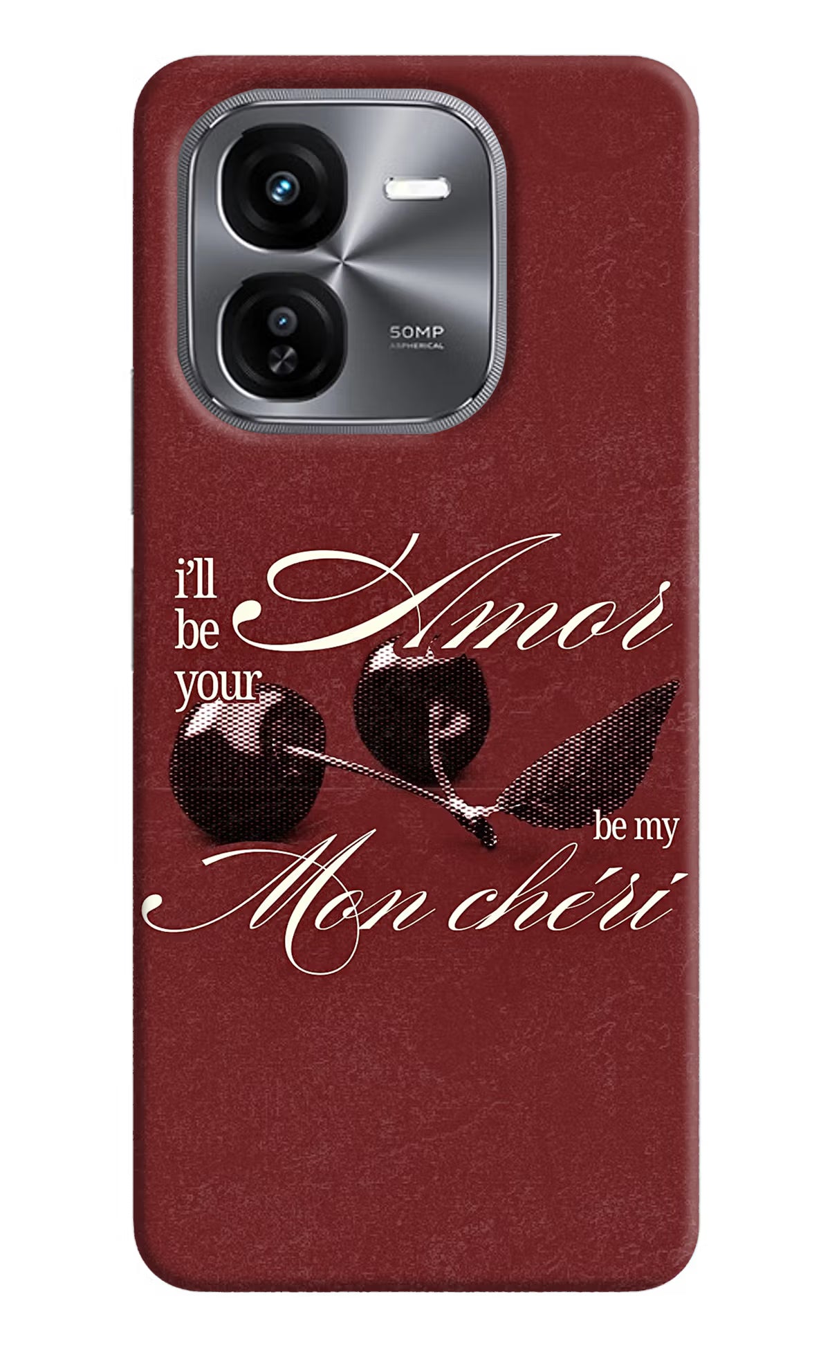Velvet Cherry iQOO Z9X Back Cover