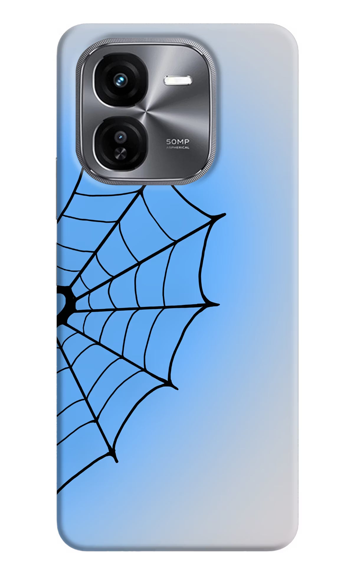 Blue Web iQOO Z9X Back Cover