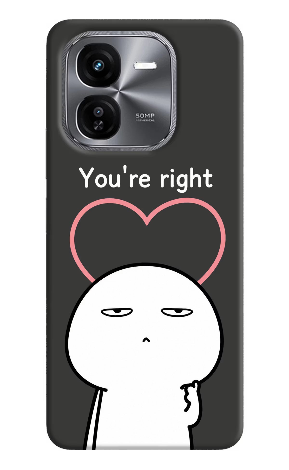 You're Right iQOO Z9X Back Cover