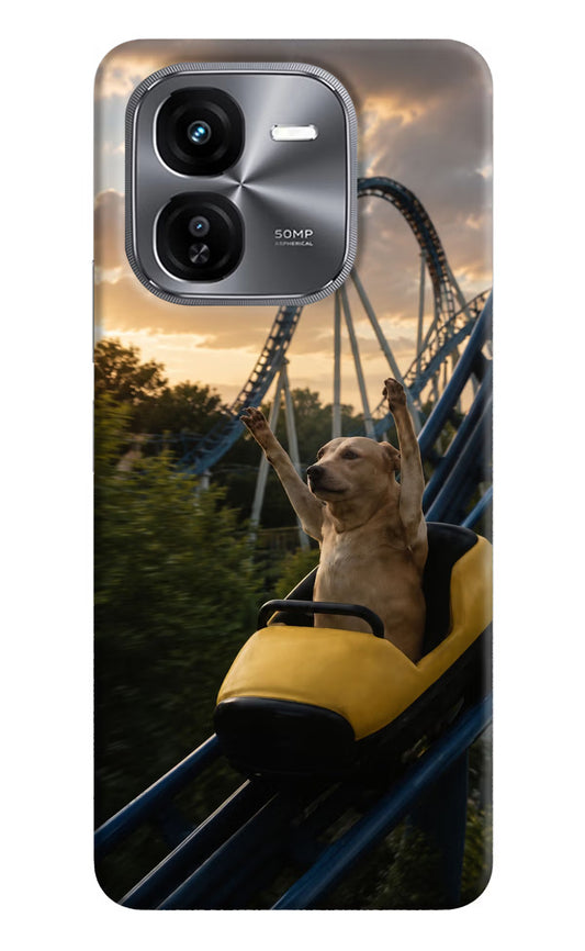 Rollercoaster Dog iQOO Z9X Hard Case Back Cover by Casekaro