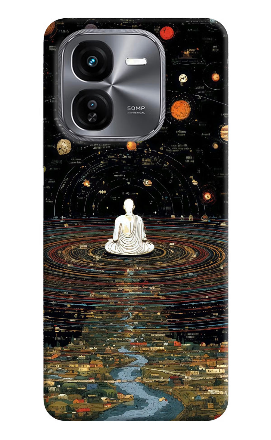 Space Monk iQOO Z9X Back Cover, Hard case