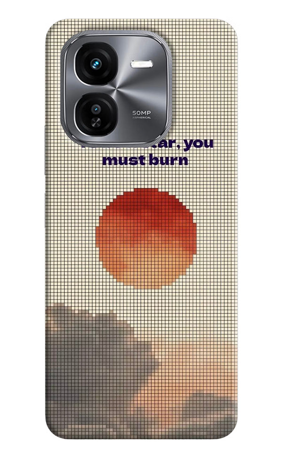 Pixel Sun iQOO Z9X Back Cover, Hard case
