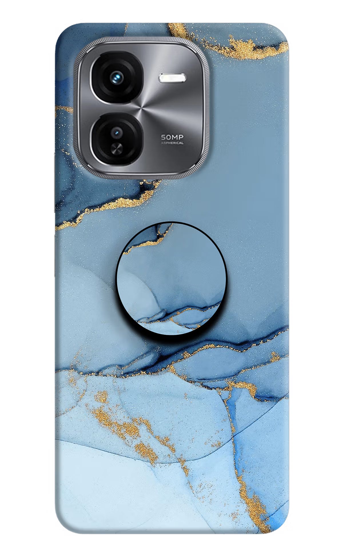 Blue Marble iQOO Z9X Pop Case by Casekaro