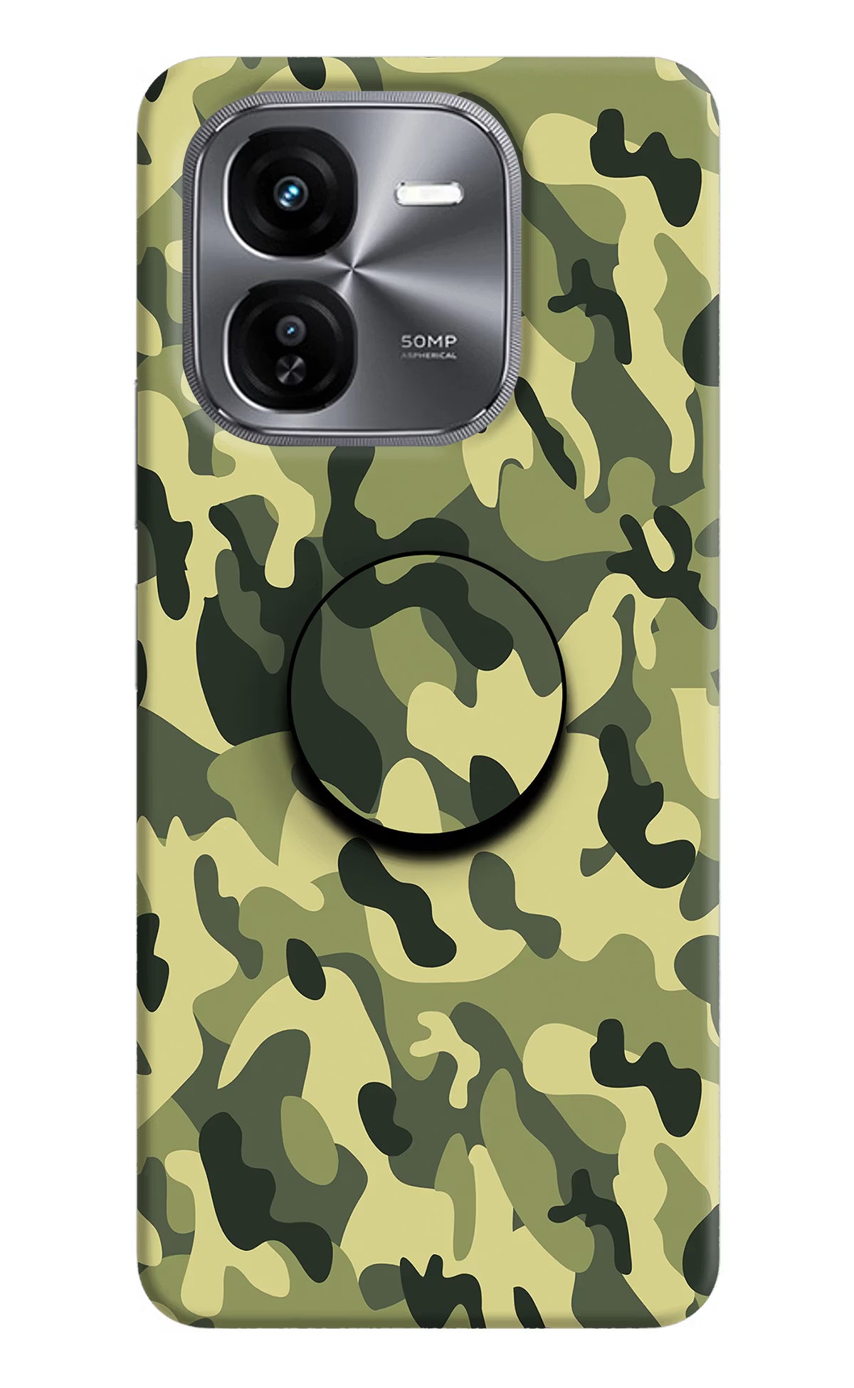 Camouflage iQOO Z9X Pop Case by Casekaro