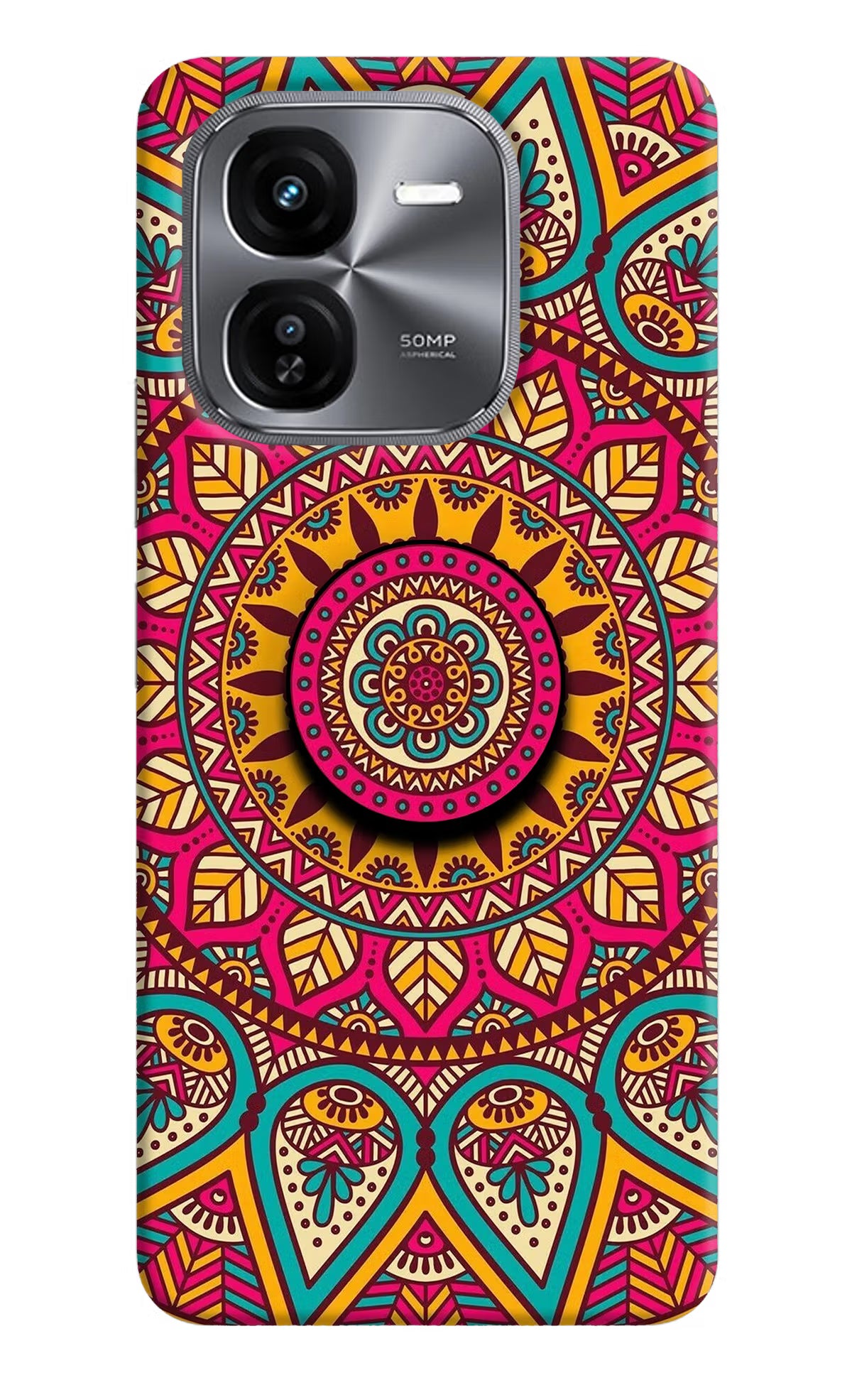Mandala iQOO Z9X Pop Case by Casekaro