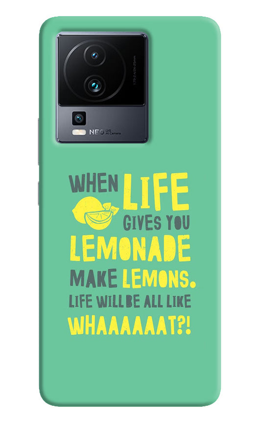 Quote iQOO Neo 7 Hard Case Back Cover by Casekaro