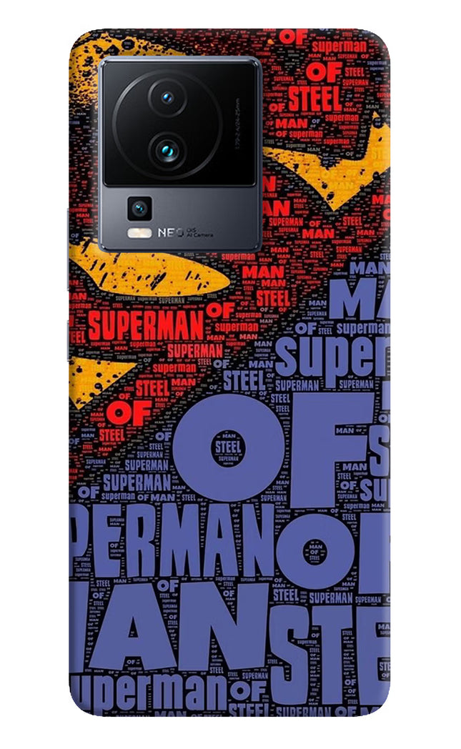Superman iQOO Neo 7 Hard Case Back Cover by Casekaro
