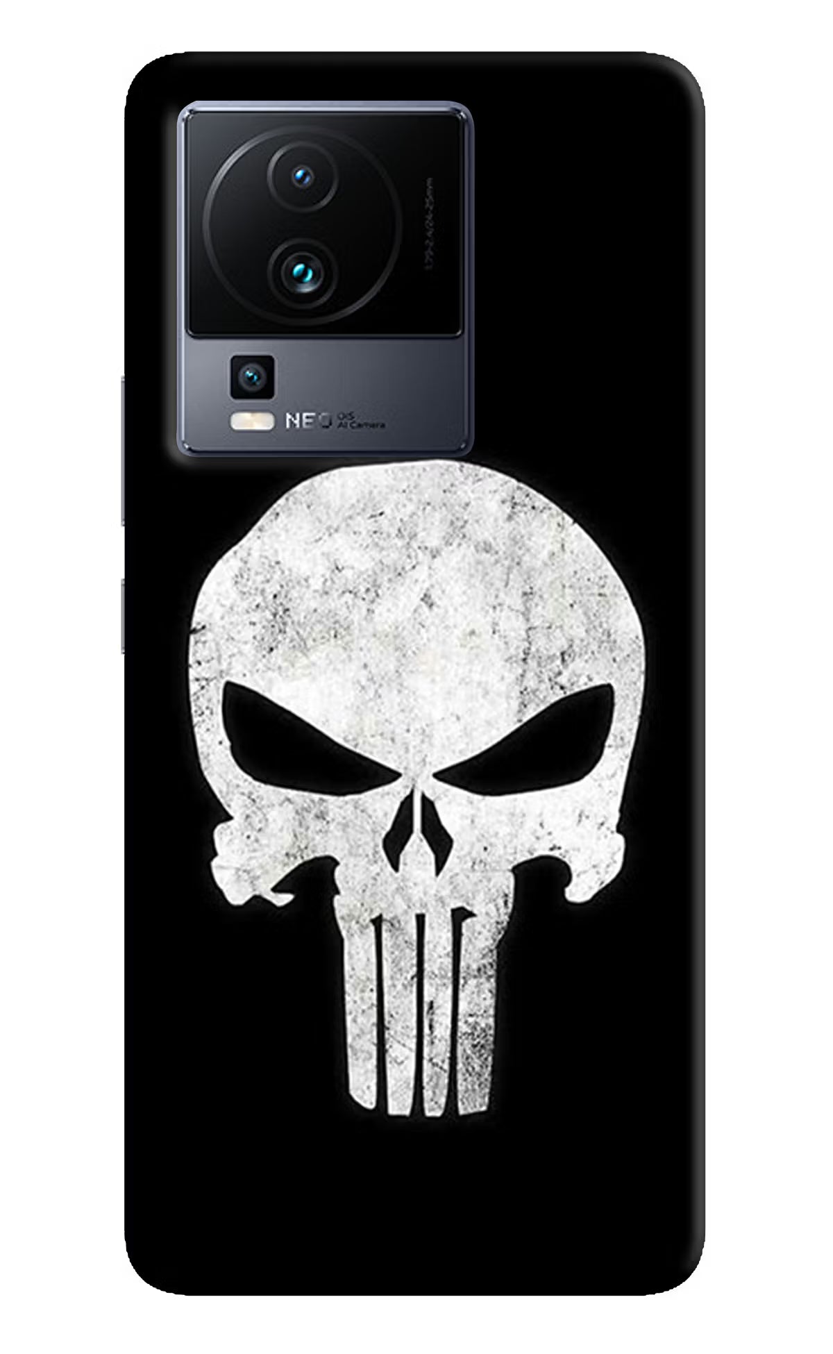 Punisher Skull iQOO Neo 7 Hard Case Back Cover by Casekaro