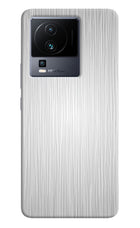 Wooden Grey Texture iQOO Neo 7 Hard Case Back Cover by Casekaro