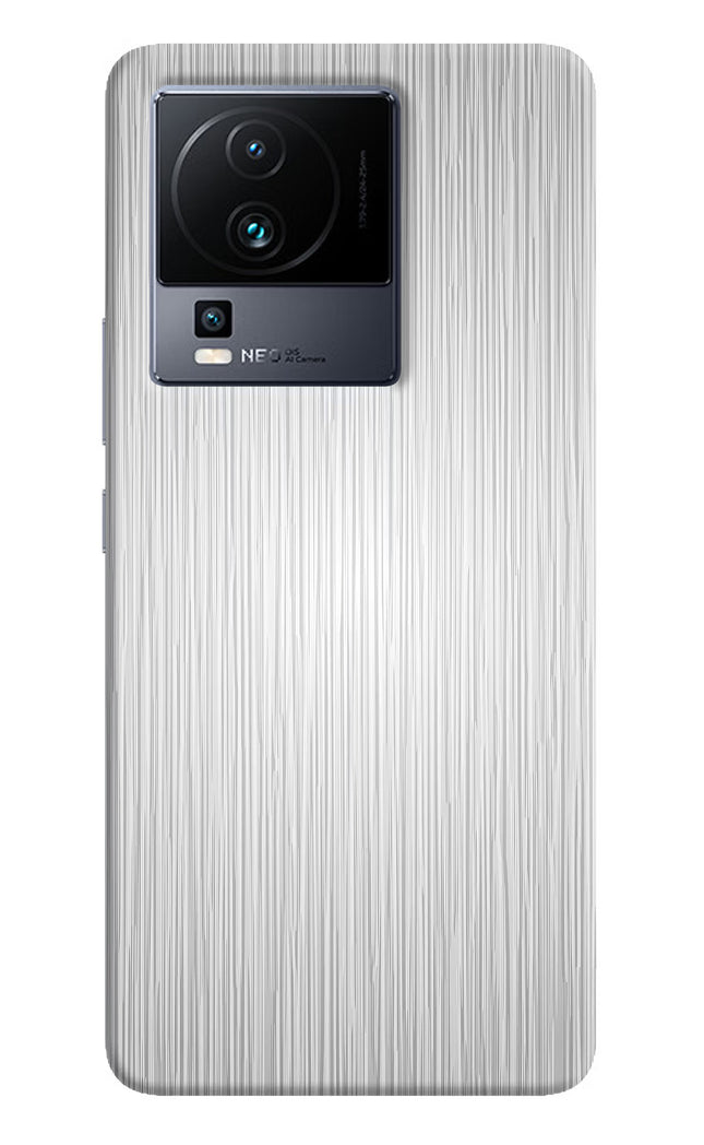 Wooden Grey Texture iQOO Neo 7 Hard Case Back Cover by Casekaro