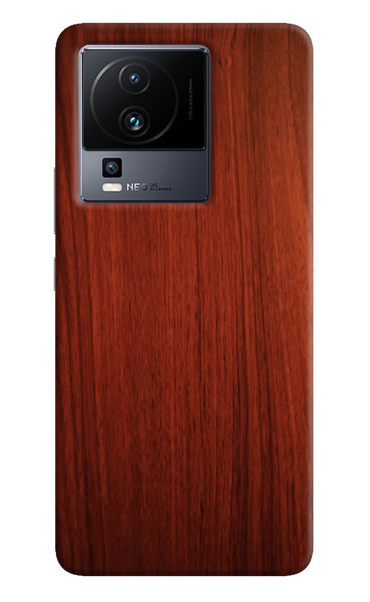 Wooden Plain Pattern iQOO Neo 7 Hard Case Back Cover by Casekaro