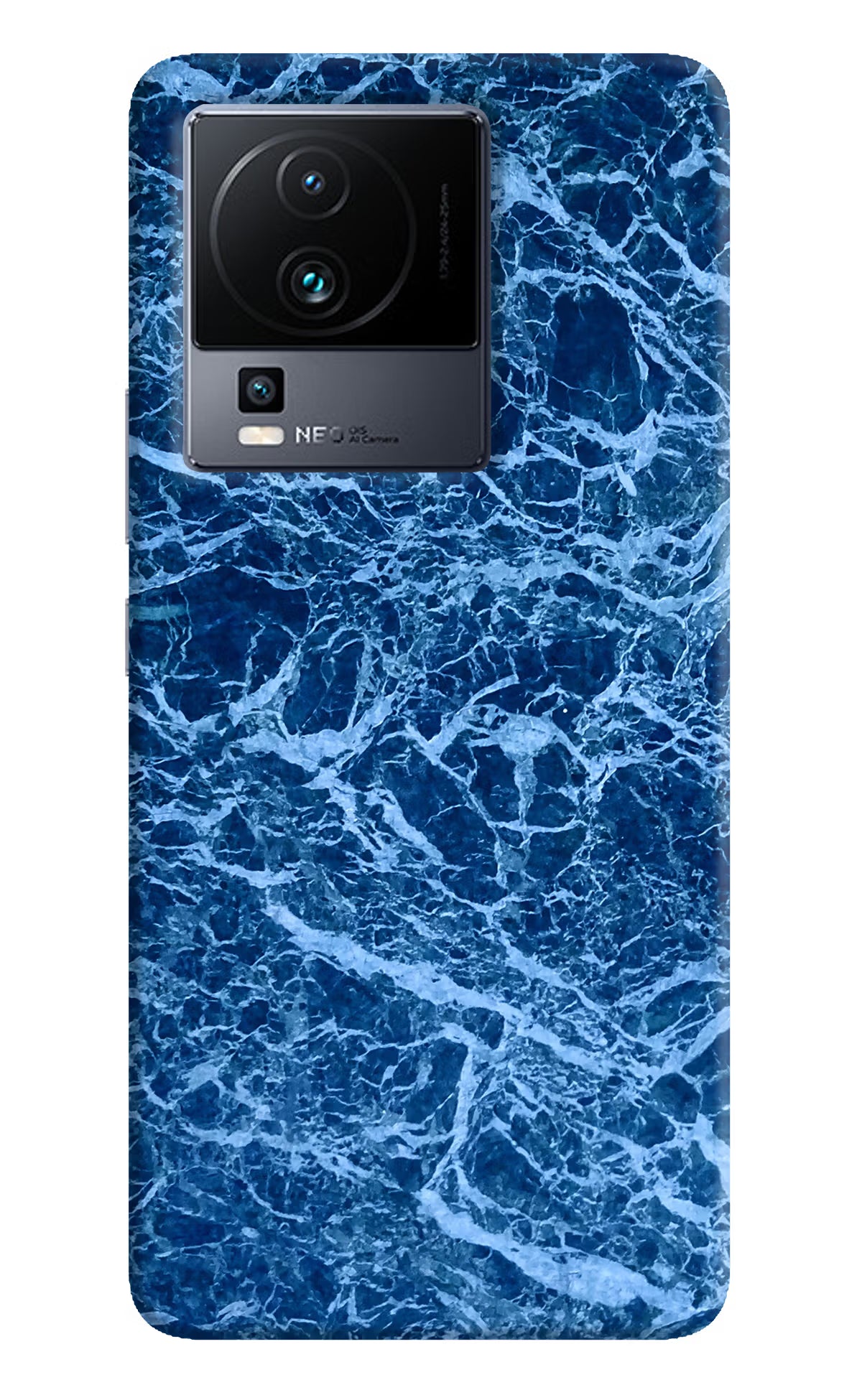 Blue Marble iQOO Neo 7 Hard Case Back Cover by Casekaro