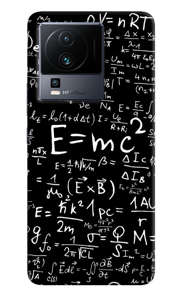 Physics Formula iQOO Neo 7 Hard Case Back Cover by Casekaro