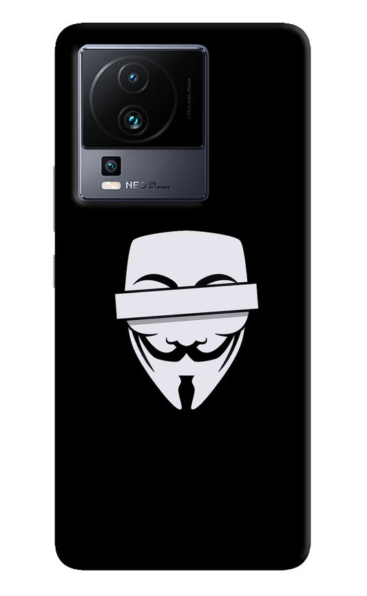 Anonymous Face iQOO Neo 7 Hard Case Back Cover by Casekaro