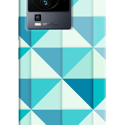 Abstract iQOO Neo 7 Hard Case Back Cover by Casekaro