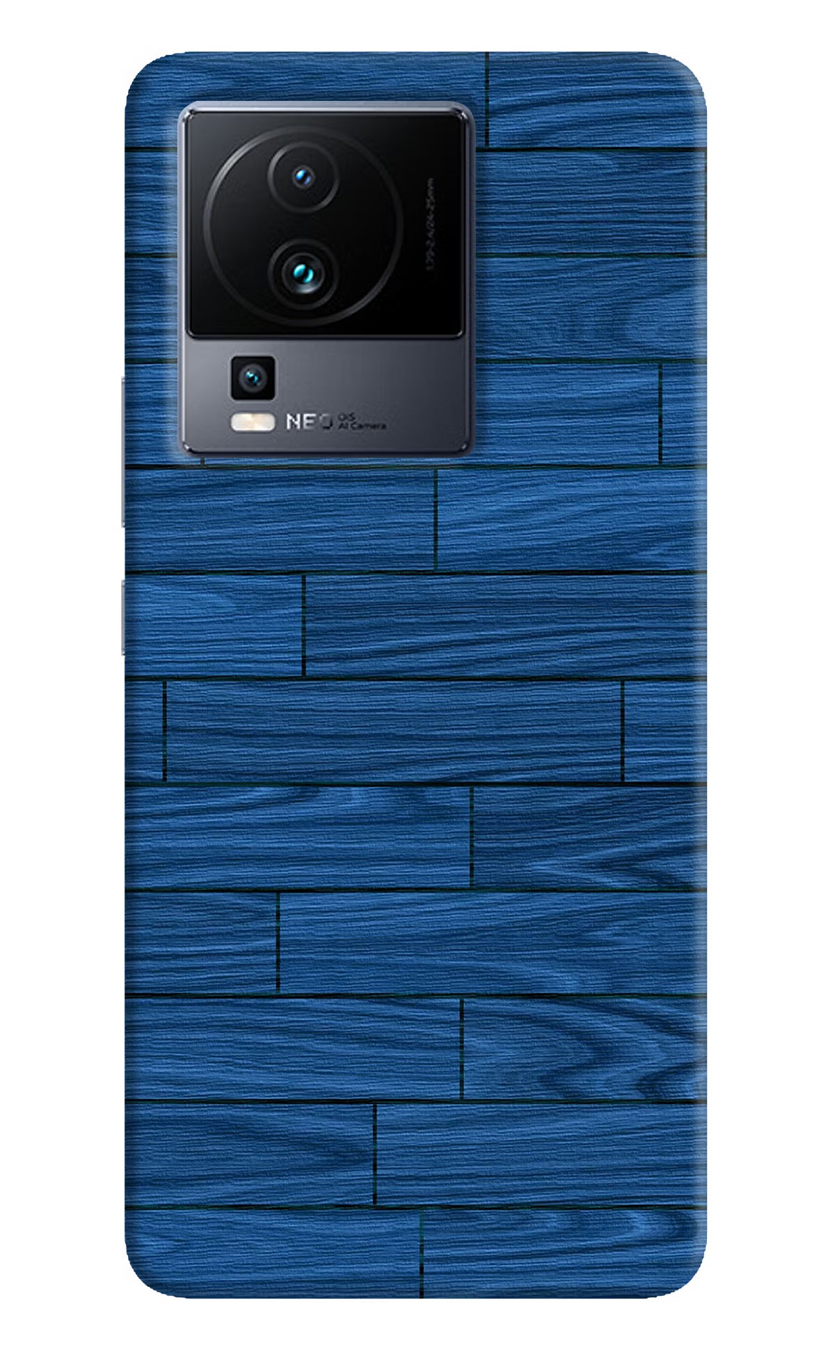 Wooden Texture iQOO Neo 7 Hard Case Back Cover by Casekaro