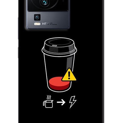 Coffee iQOO Neo 7 Hard Case Back Cover by Casekaro