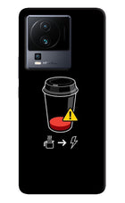 Coffee iQOO Neo 7 Hard Case Back Cover by Casekaro