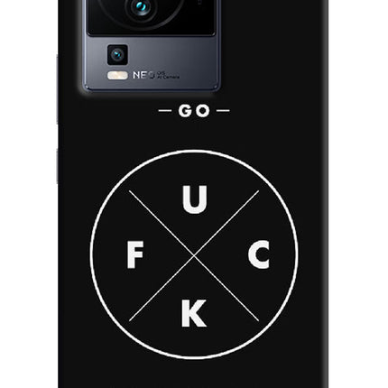 Go Fuck Yourself iQOO Neo 7 Hard Case Back Cover by Casekaro