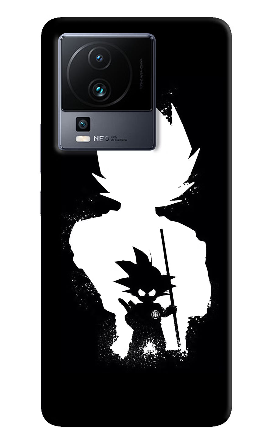 Goku Shadow iQOO Neo 7 Back Cover, Hard case