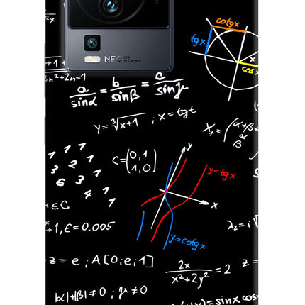 Mathematics Formula iQOO Neo 7 Hard Case Back Cover by Casekaro