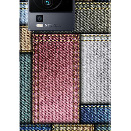 Multicolor Jeans iQOO Neo 7 Hard Case Back Cover by Casekaro