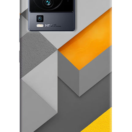 Abstract iQOO Neo 7 Hard Case Back Cover by Casekaro