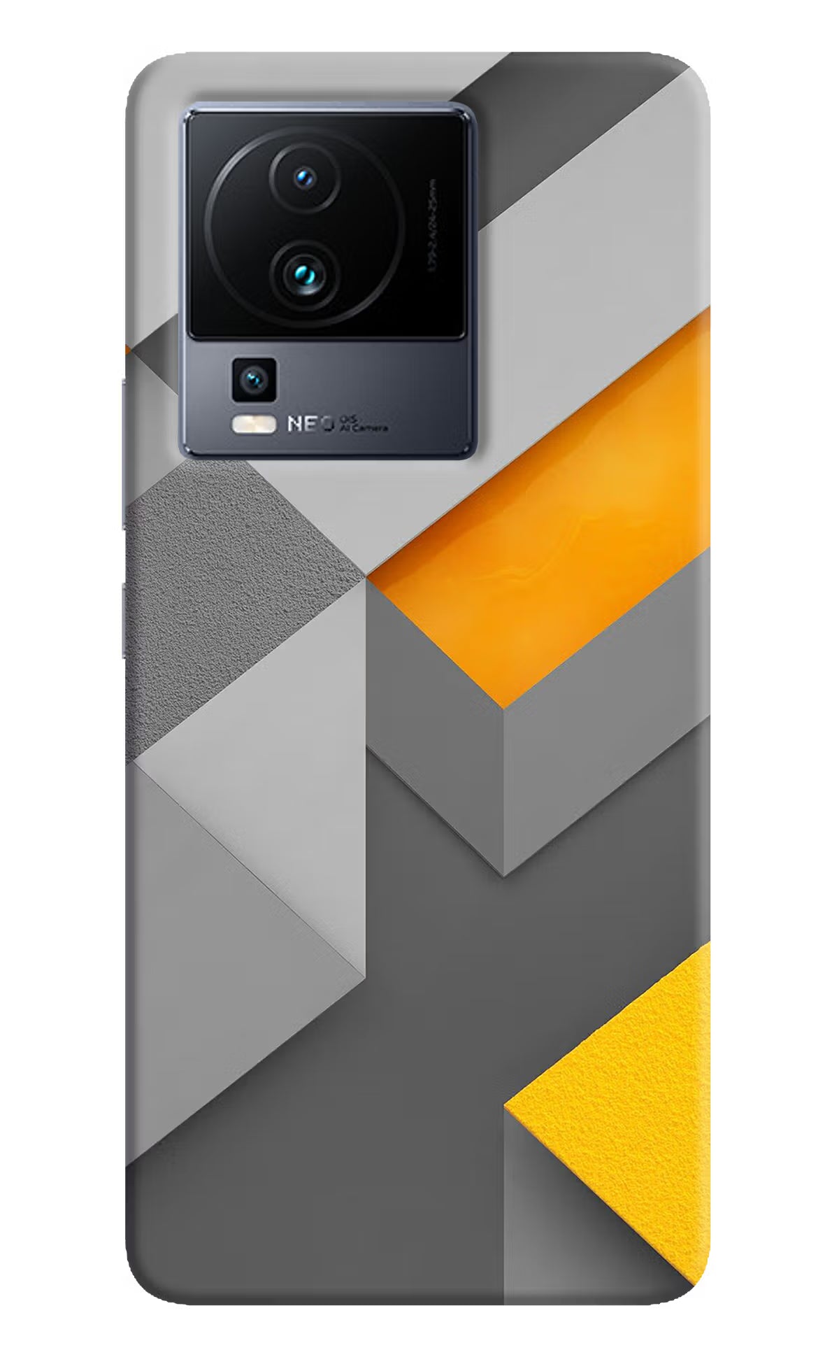 Abstract iQOO Neo 7 Hard Case Back Cover by Casekaro