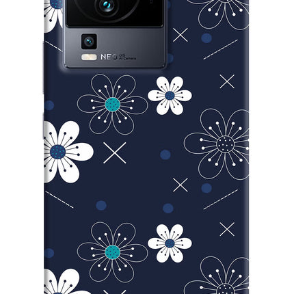 Flowers iQOO Neo 7 Hard Case Back Cover by Casekaro