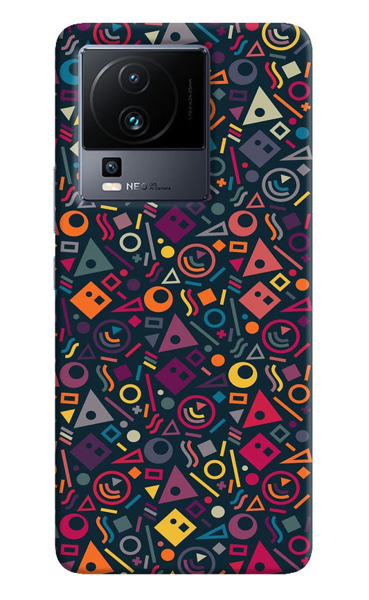 Geometric Abstract iQOO Neo 7 Hard Case Back Cover by Casekaro