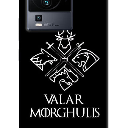 Valar Morghulis | Game Of Thrones iQOO Neo 7 Hard Case Back Cover by Casekaro