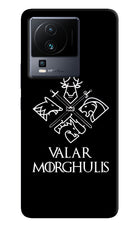Valar Morghulis | Game Of Thrones iQOO Neo 7 Hard Case Back Cover by Casekaro