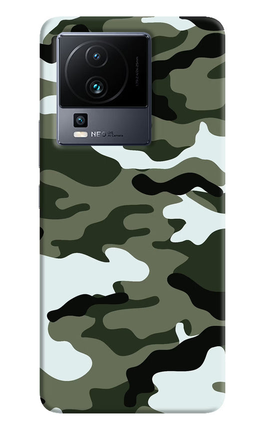 Camouflage iQOO Neo 7 Hard Case Back Cover by Casekaro
