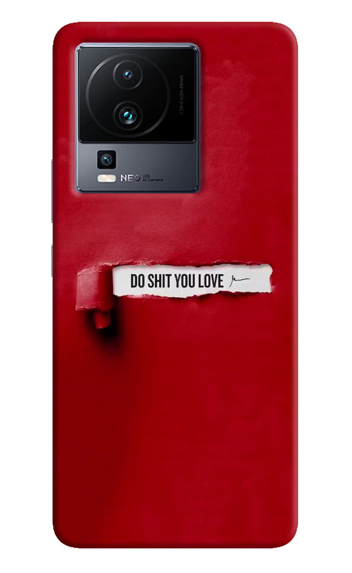 Do Shit You Love iQOO Neo 7 Hard Case Back Cover by Casekaro