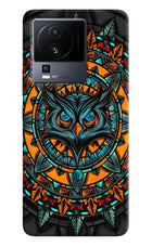 Angry Owl Art iQOO Neo 7 Hard Case Back Cover by Casekaro