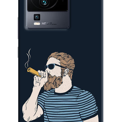 Smoking iQOO Neo 7 Hard Case Back Cover by Casekaro