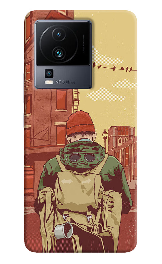 Adventurous iQOO Neo 7 Hard Case Back Cover by Casekaro