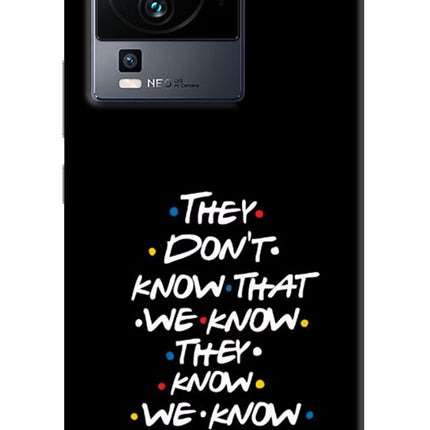 FRIENDS Dialogue iQOO Neo 7 Hard Case Back Cover by Casekaro