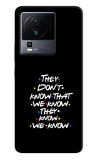 FRIENDS Dialogue iQOO Neo 7 Hard Case Back Cover by Casekaro