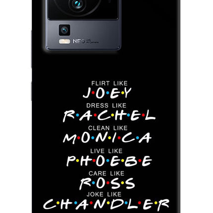 FRIENDS Character iQOO Neo 7 Hard Case Back Cover by Casekaro