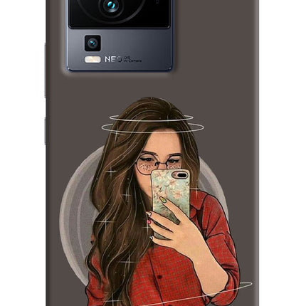 Selfie Queen iQOO Neo 7 Hard Case Back Cover by Casekaro