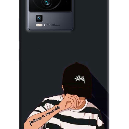 Aesthetic Boy iQOO Neo 7 Hard Case Back Cover by Casekaro
