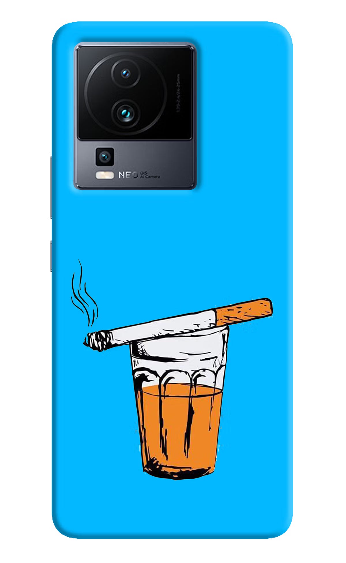 Chai Sutta iQOO Neo 7 Hard Case Back Cover by Casekaro