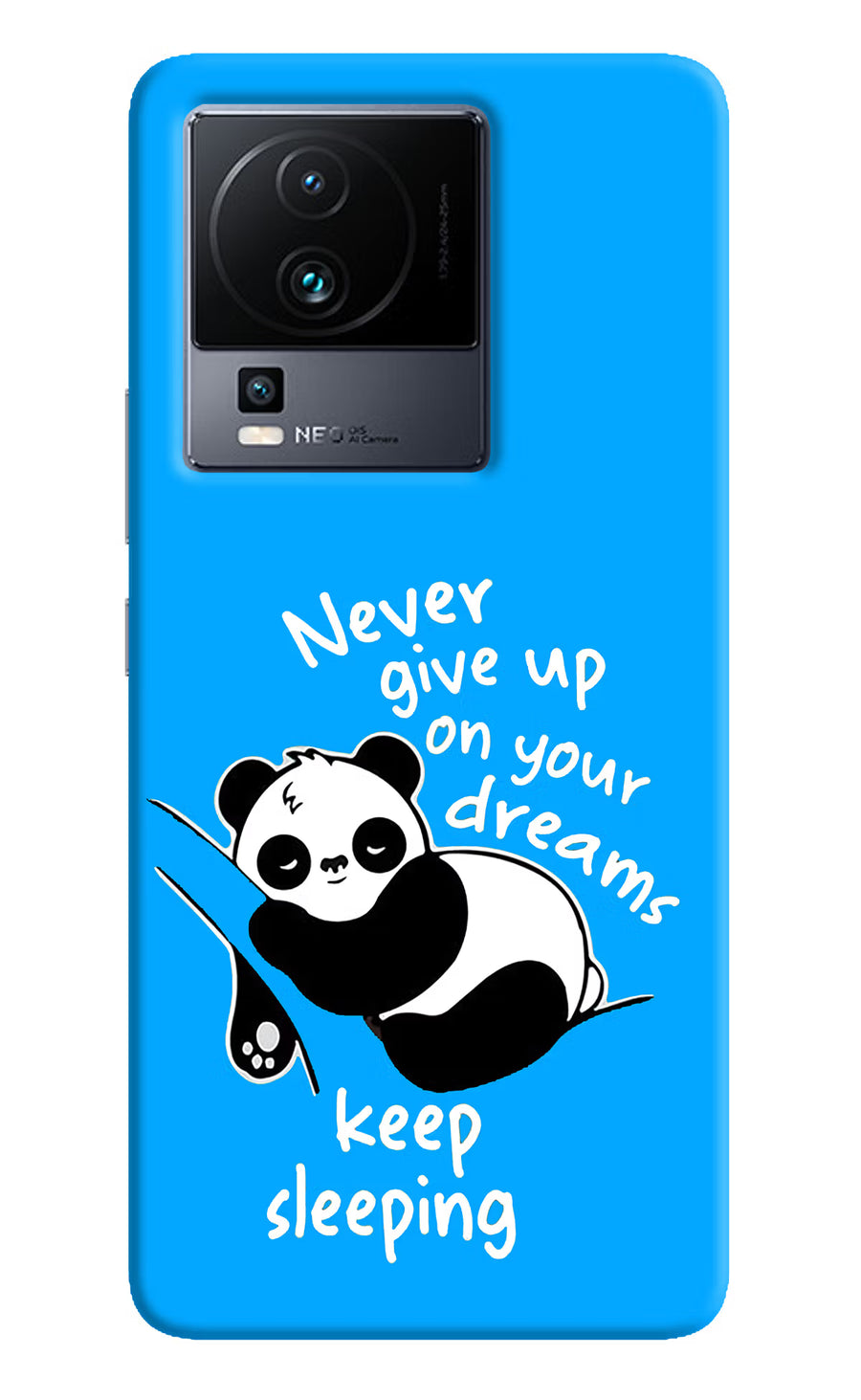 Keep Sleeping iQOO Neo 7 Back Cover, Hard case