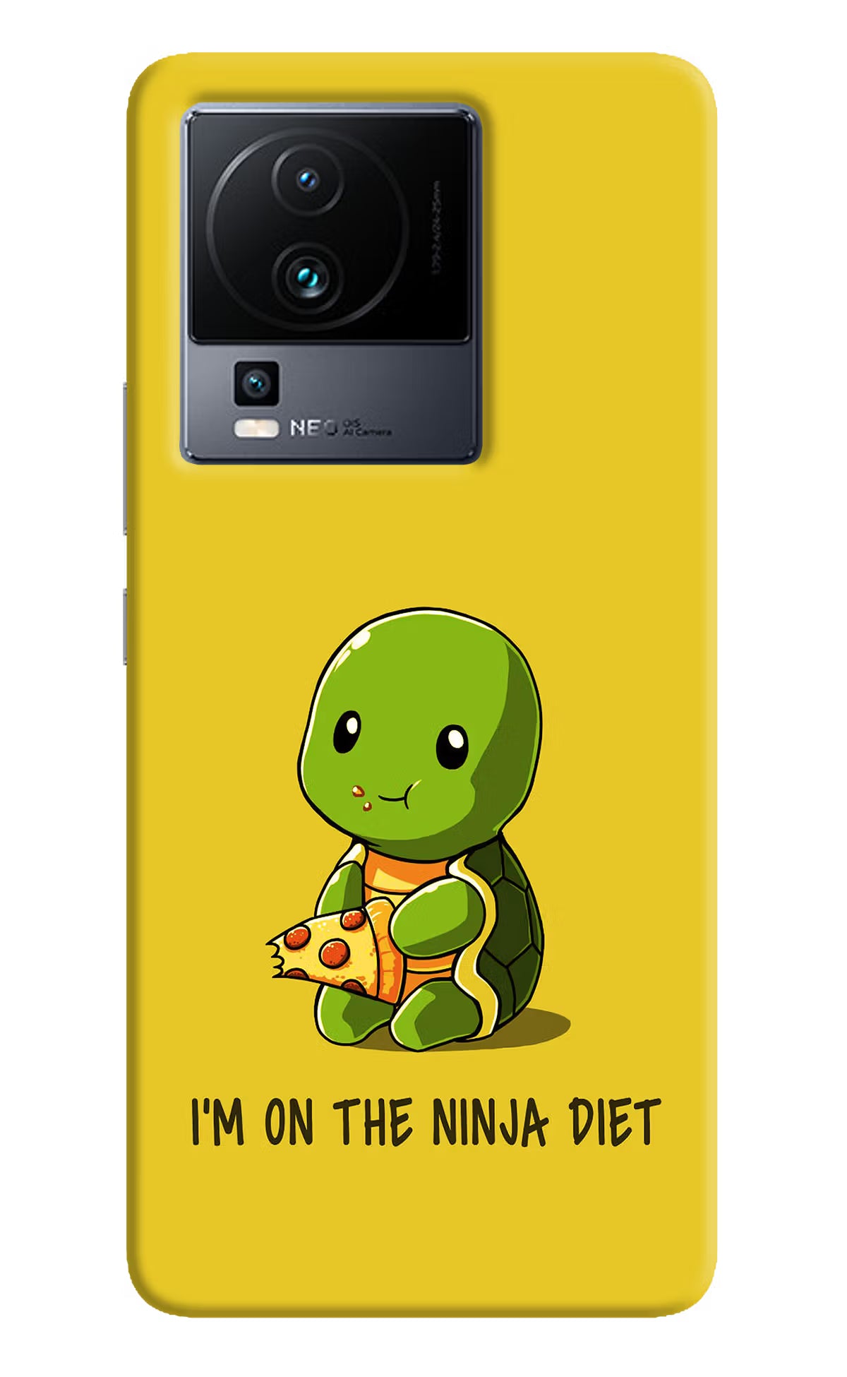 I'm on Ninja Diet iQOO Neo 7 Hard Case Back Cover by Casekaro
