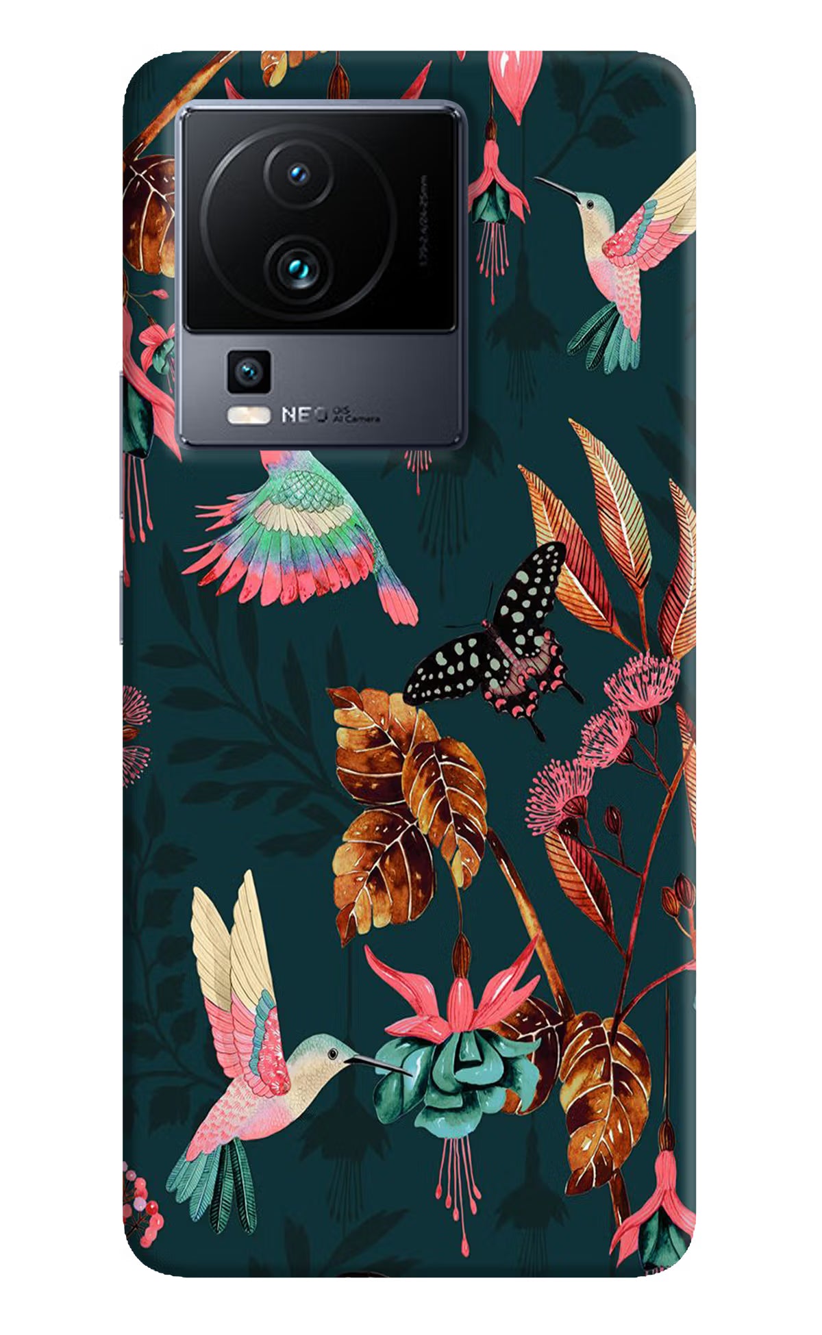 Birds iQOO Neo 7 Hard Case Back Cover by Casekaro