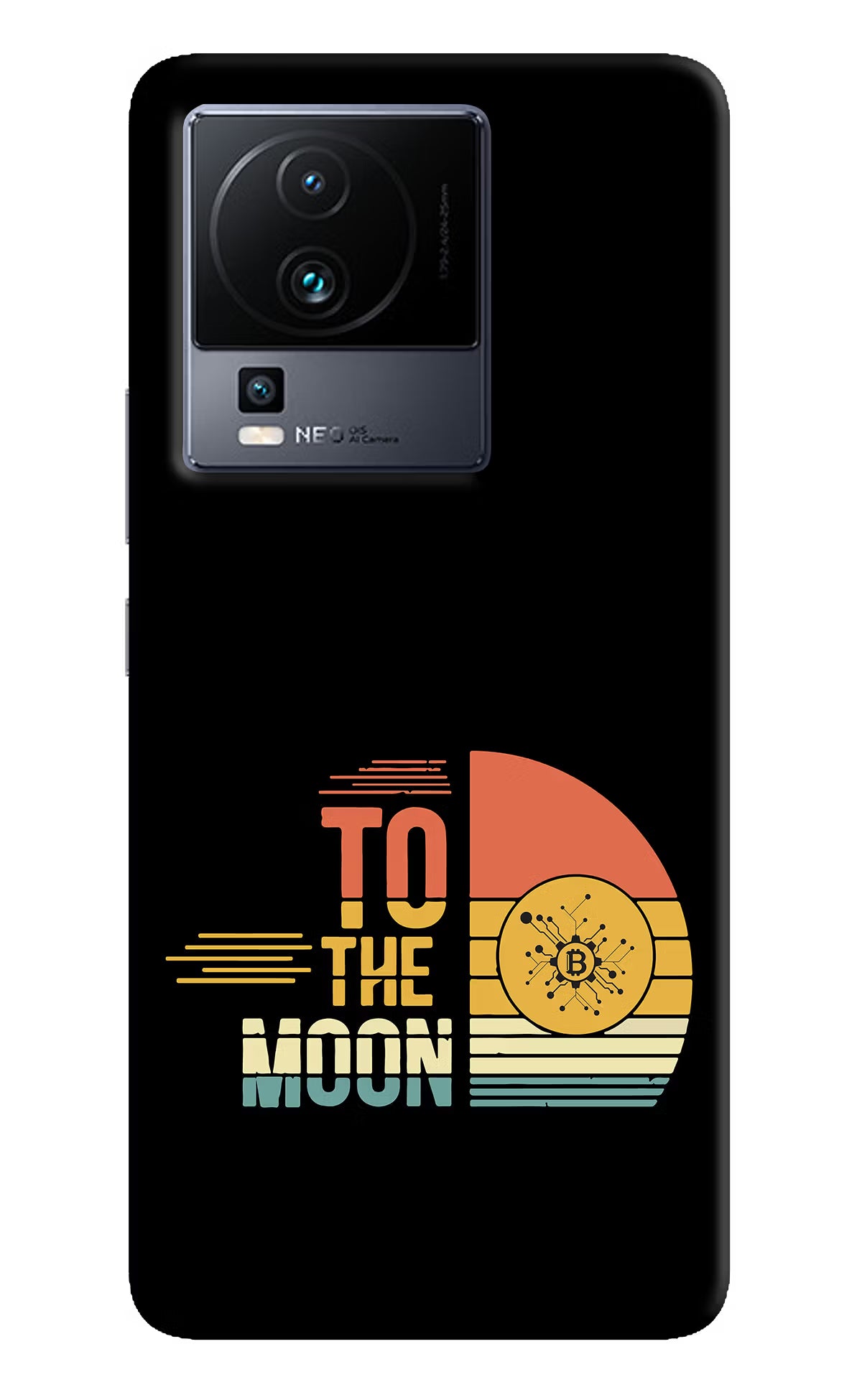 To the Moon iQOO Neo 7 Hard Case Back Cover by Casekaro
